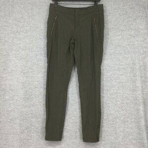 Athleta Wander Stash Skinny Pants 8 Green Outdoor Performance Hiking